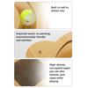 Cat Scratcher Board Wear Resistant Cat Scratching Board Toy with Ball Multifunction Grinding Claw
