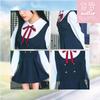 Clear Stone Ulzzang Sailor Cosplay Halloween Navy Dress, Women's,