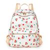 Simple Large-Capacity Women's Backpack Waterproof Nylon Shoulder Bags Printing Student Schoolbag Outdoor