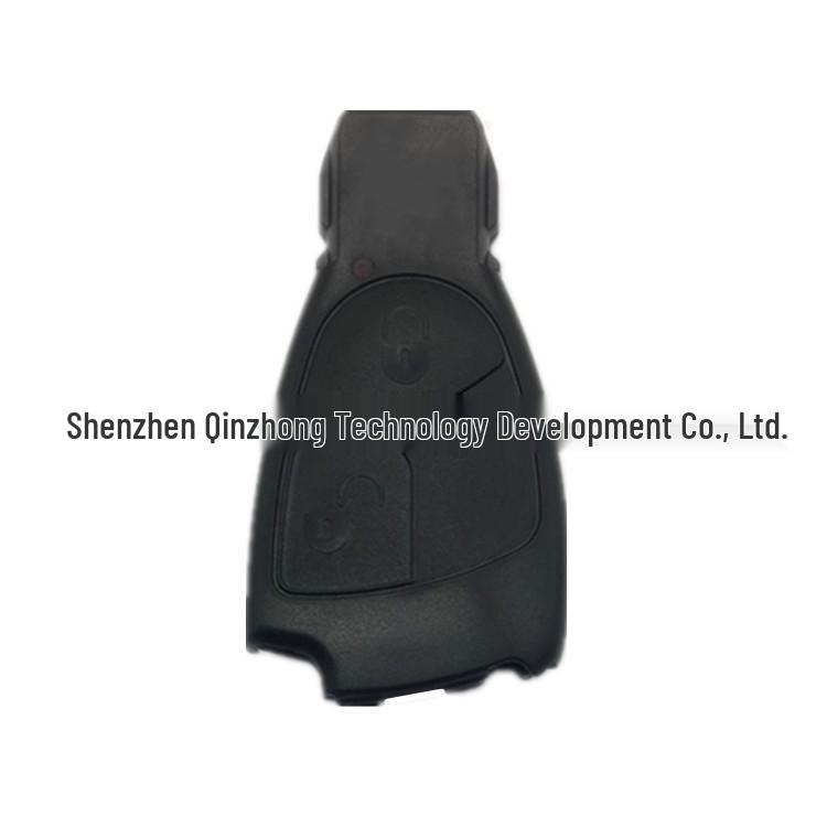 Mercedes-Benz Black Edge Smart Key Shells (3 Models), Compatible Without Battery Holder