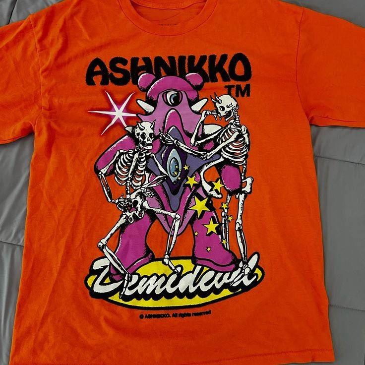 Rare! Ashnikko Tops 2021 Ashnikko Tour Shirt S-5XL SG137 Unisex T-Shirt XXXXL
