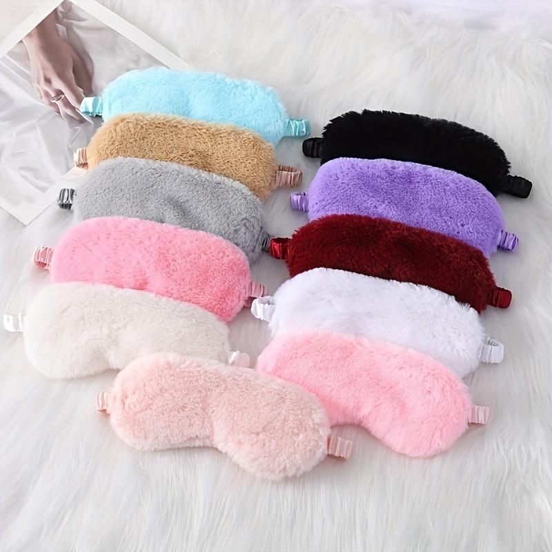 1pc Super Soft, Skin Friendly Plush Eye Mask for Sleep and Fatigue Relief - No Electricity, Relaxation and Better Sleep Blackout