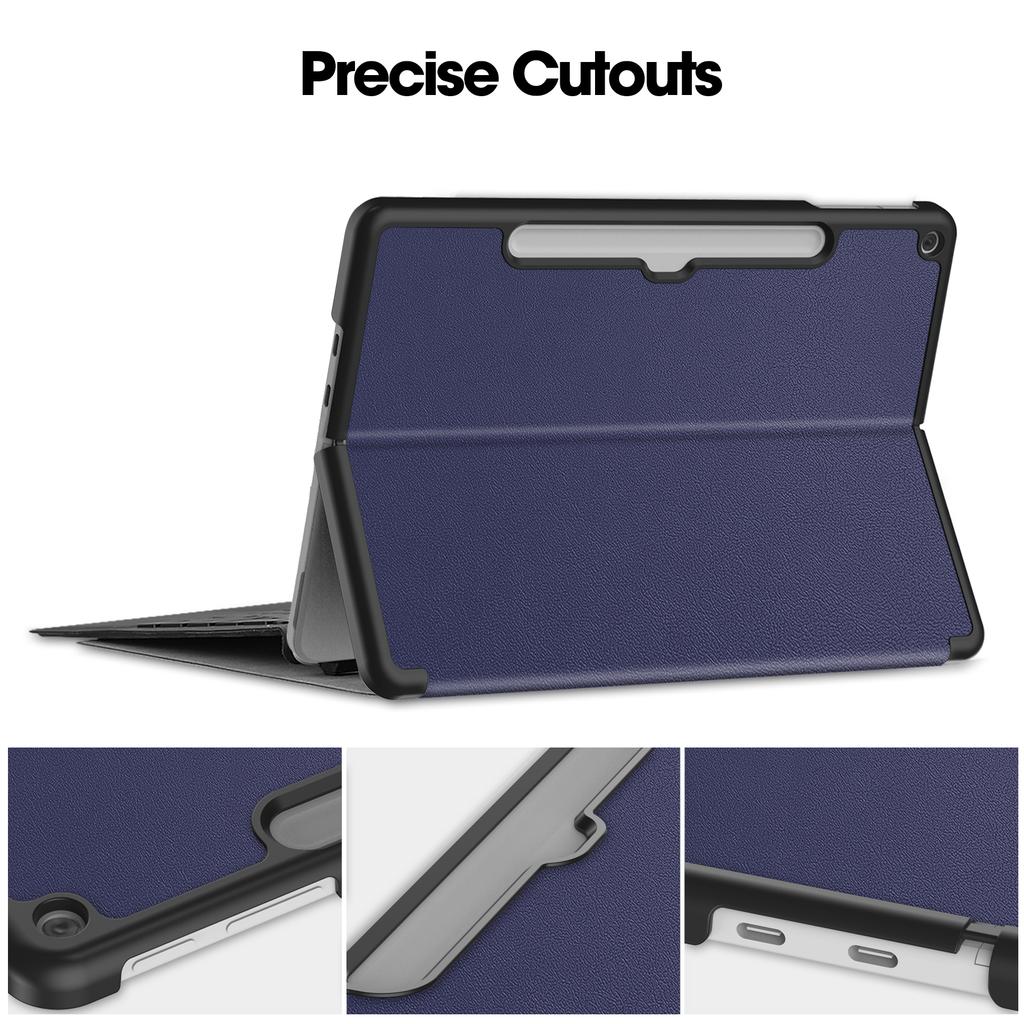 For Microsoft Surface Pro 12inch Case PU Leather Folding Stand Folio Tablet Cover