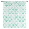 Watercolor Morocco Green Modern Art Window Tulle Curtains For Living Room Kitchen Modern Window Treatments Voile Curtains