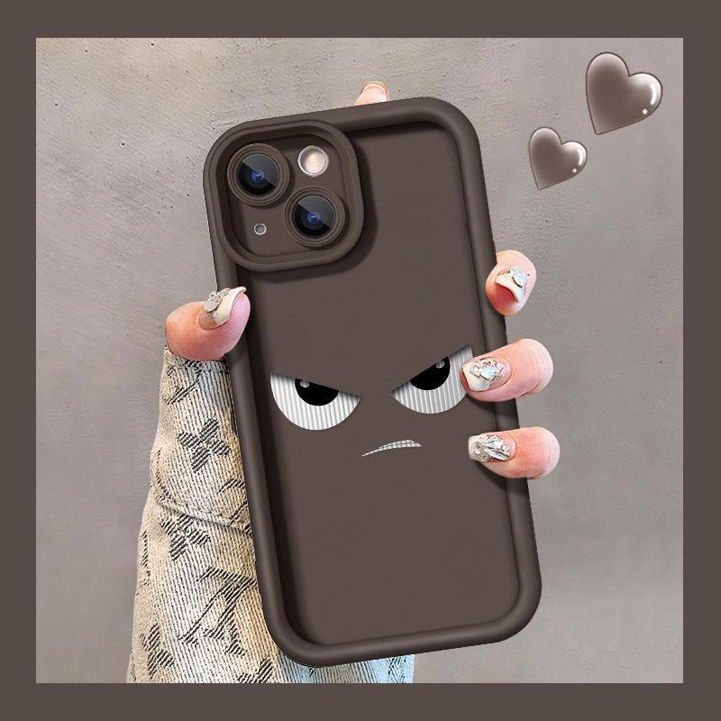 Murderous Expression Applies To iPhone17PorMax Mobile Phone Case 14Por Apple 13/12 Matte Feel 16 All-inclusive.