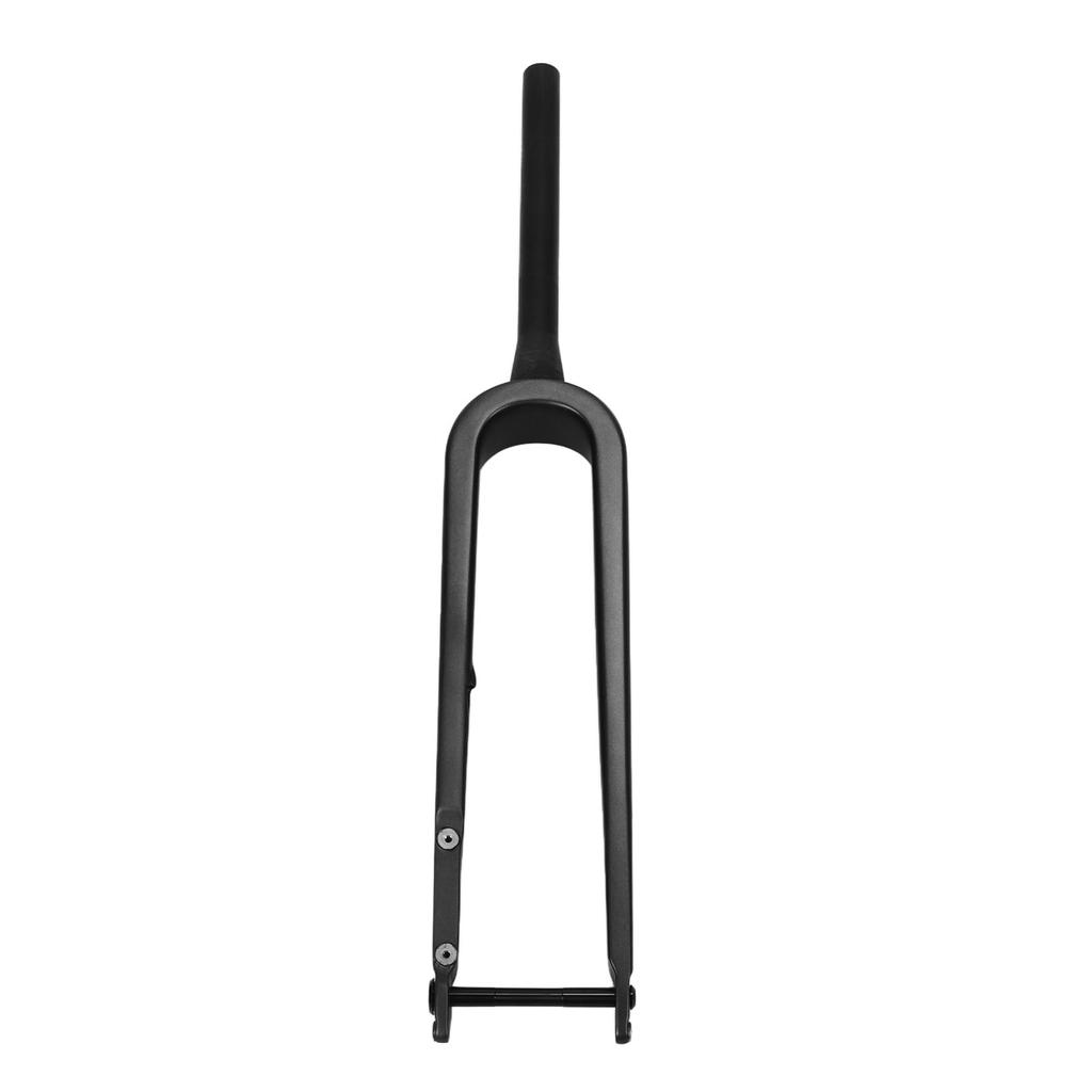 Bike Front Fork Carbon Fiber Damped Suspension Front Fork Road Bike Shock Absorb Fork 700C Barrel