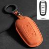 Suede Car Key Case Cover Protector Shell For Geely Coolray X6 X7 EX7 2024 Geometry C Emgrand UV GT GC9 Auto Styling Fob Holder