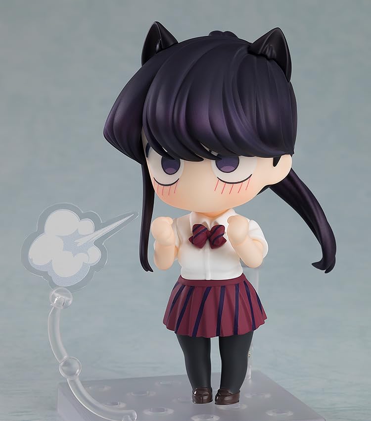 Nendoroid Komi Has Komi Glass Ponytail Plastic Painted Movable Figure Communism. Ver. Non-scale