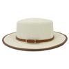 Sun Hats For Women Men Caps Flat Top Wide Brim Straw Hat Summer Beach Casual White Straw Hat Gorras Para Mujer