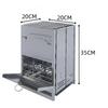 Portable Square Stainless Steel Wood Burning Stove