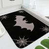 Golden Bat Pattern Bathroom Non Slip Mat Toilet Water Absorbing Foot Mat Shower Room Carpet Decorative Mat Soft And Comfortable