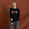 Argyle Knit Pullover B5w9k402