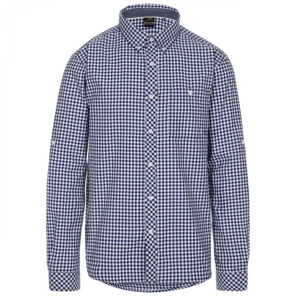 TRESPASS Pánská bavlněná košile Yafforth