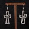 Cross Love Old Earrings Women's European and American Retro Gift Earrings