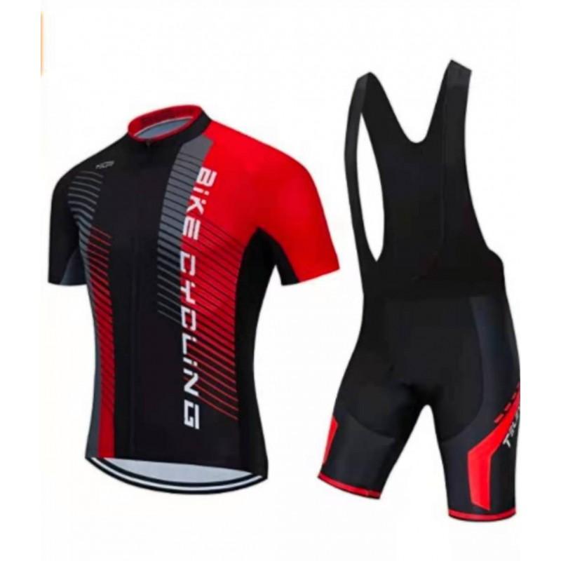 Men Women Cycling Jersey Set Short Sleeve Quick Dry Breathable Road Mountain Bike Apparel