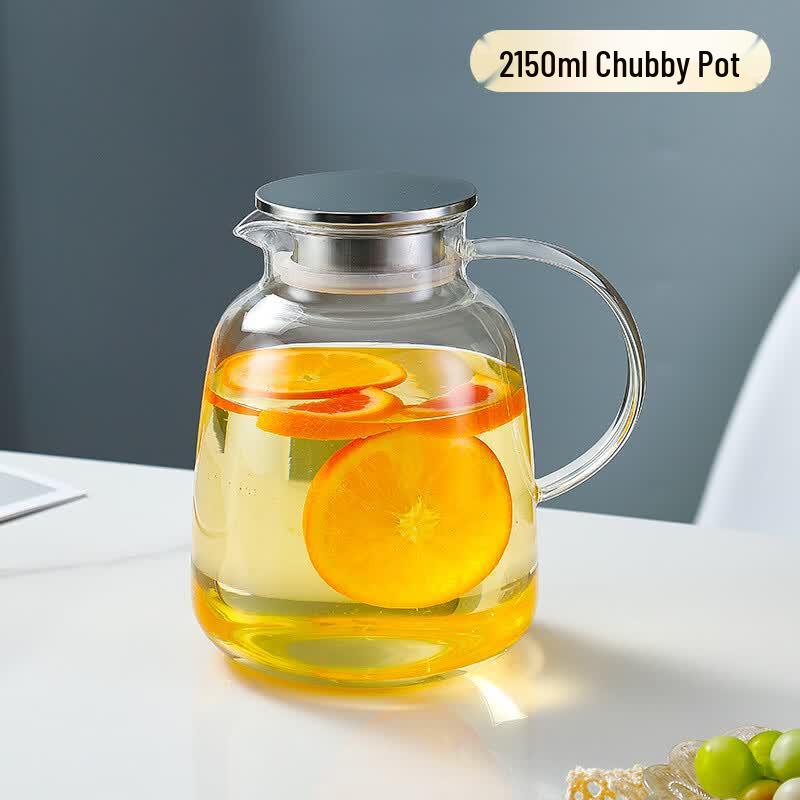 Cha Xun High Borosilicate Glass Cold Brew Tea Pitcher