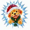 PET Window Sticker Reusable Christmas Decoration Creative Christmas Window Decals  Christmas Party