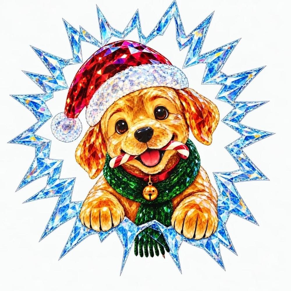 PET Window Sticker Reusable Christmas Decoration Creative Christmas Window Decals  Christmas Party