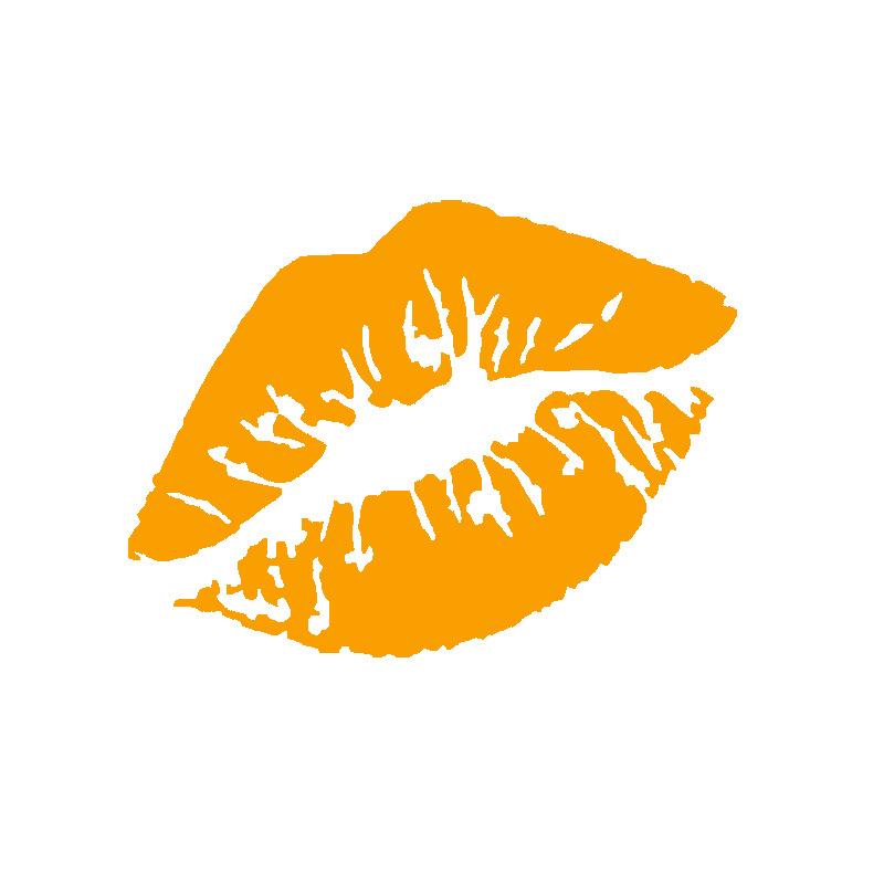 Kuss Lip Auto Aufkleber Auto Karosserie Fenster Stoßstange Windschutzscheibe Motorrad Helm LKW Fahrzeuge Autos Dekoration Zubehör