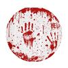 Halloween Blood Handprint Paper Lantern Spooky Hanging Round Lantern for Parties Haunted Houses Home Decoration