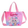 Labubu New Cartoon Canvas Shopping Bag Crossbody Bag Cute Little Girl Handbag Bag Travel Leisure Handbag