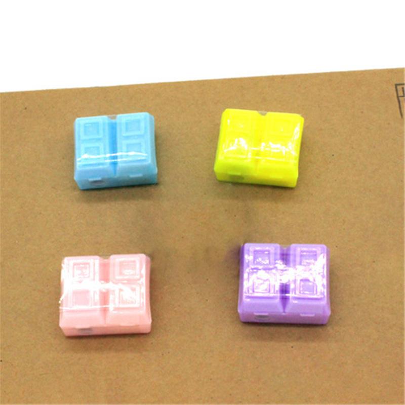 Ascuțitor de creion de ciocolată creativ cu gumă de șters pentru copii, studenți, set de papetărie Kawaii, rechizite școlare de birou