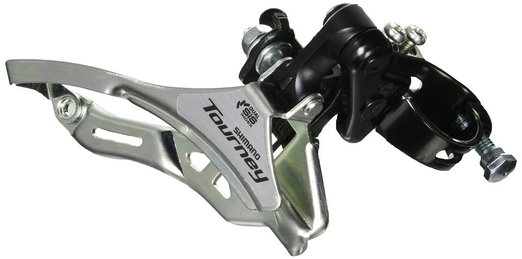 SHIMANO Front Derailleur Band Type Pull Compatible Top 42T EFDTY300DSTM6 TOURNEY FD-TY300 31.8mm Downswing/Top 3X7S/6S Gear