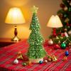 Mini Christmas Tree Decoration Small Desktop Ornament Reusable Holiday Essential Festive Party Atmosphere Enhancer