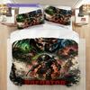Alien Space Horror Bedding 1 Duvet Cover 2 Pillowcase Without Core Christmas Birthday Gift Duvet Cover And Pillowcase Bedding Set Bedding
