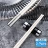 New White Chopsticks Set Reusable Chinese Japanese Korean Chopsticks 10 In Anti-Slip Fiberglass Chop Sticks Utensils