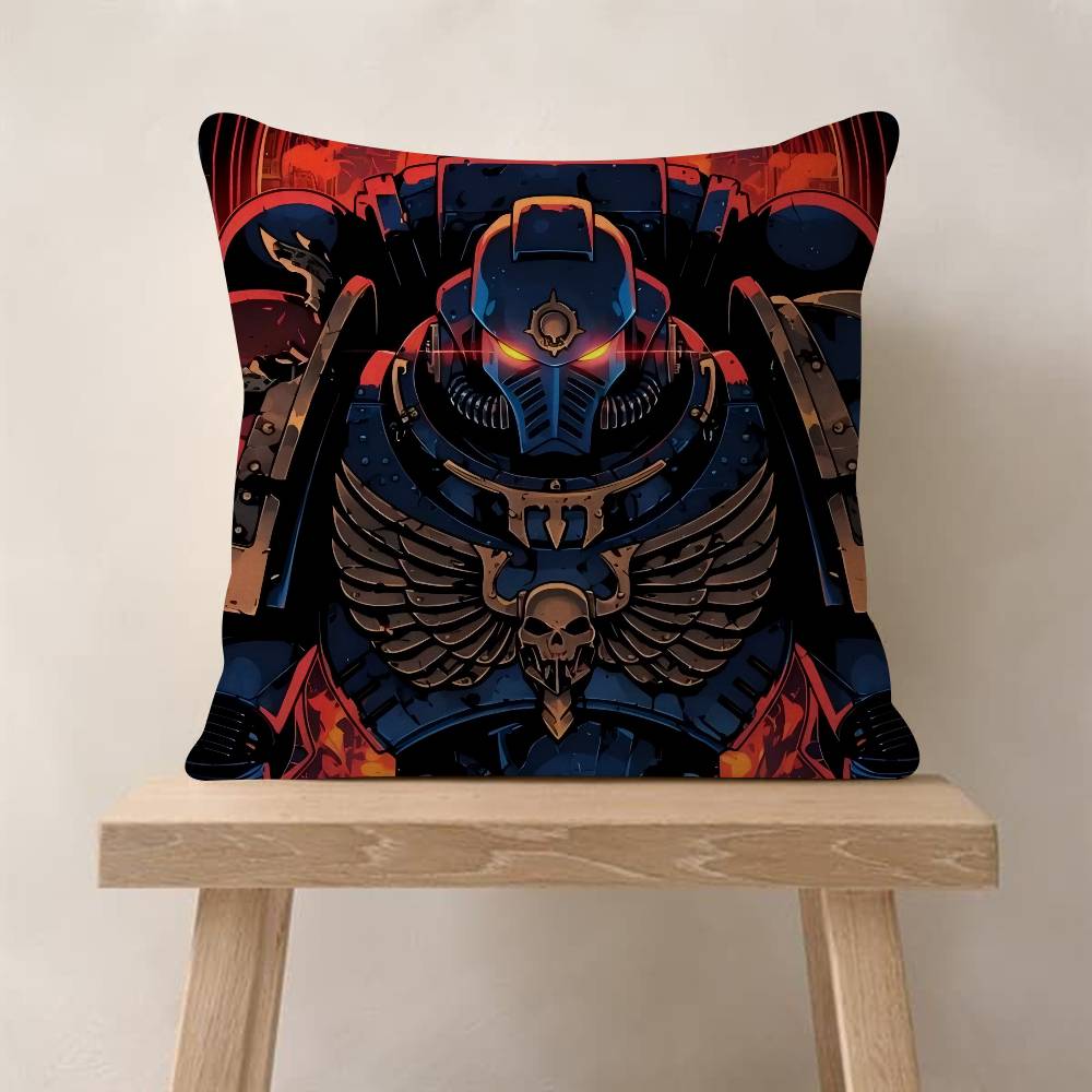 Game W-Warhammer-S 40k Personalized Pillow Cover Kids Bedroom Wild Party Decor Pillowcase Kid Birthday Shower Gift