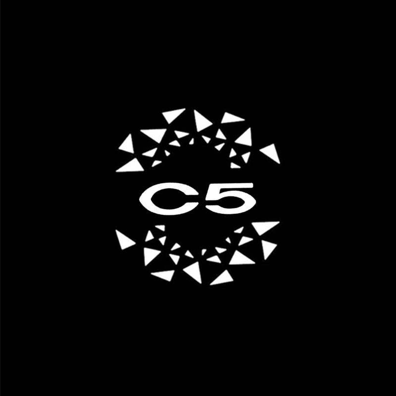 

Citroen C5 Logo Car Door Welcome Light HD Projector Door Courtesy Lights For C5 2010-2016 Auto Exterior Accessories (7 Patterns)
