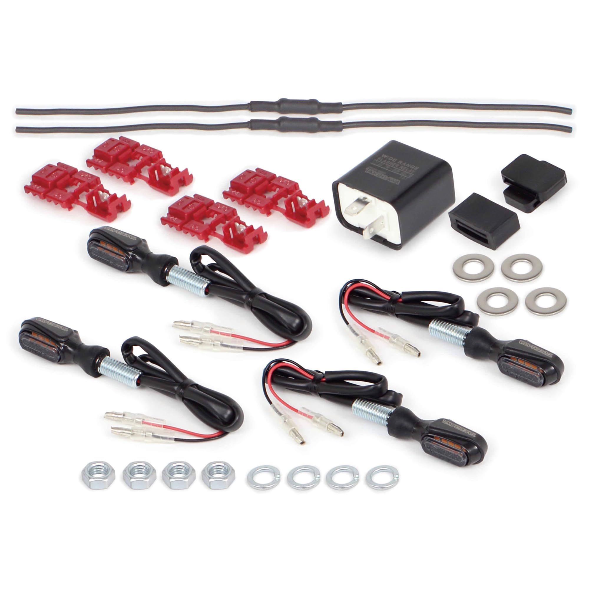 Special Parts Takegawa Streamline Mini LED Turn Signals of Universal (Set 4) дым