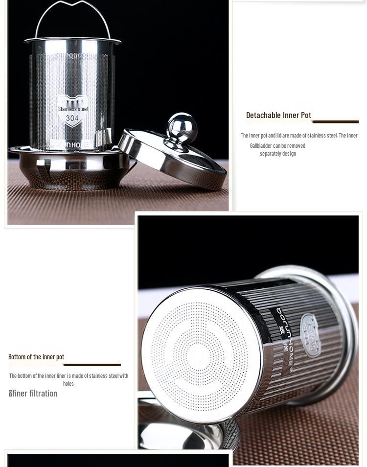 2026 Induction Cooker Glass Teapot: Heat-Resistant, Thickened Kettle for Boiling and Brewing on Ceramic Cooktops