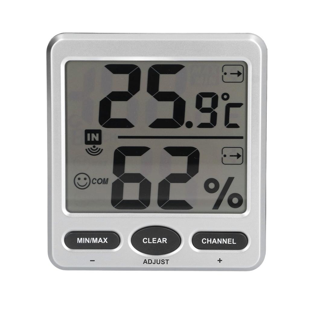 Wireless Thermometer Hygrometer Digital Temperature Humidity Monitor for Indoor Outdoor Baby