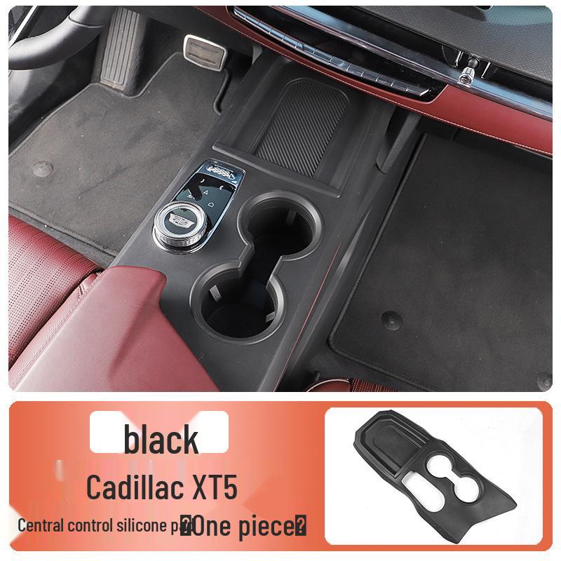 Silicone Center Console and Cup Holder Mat for Cadillac XT5