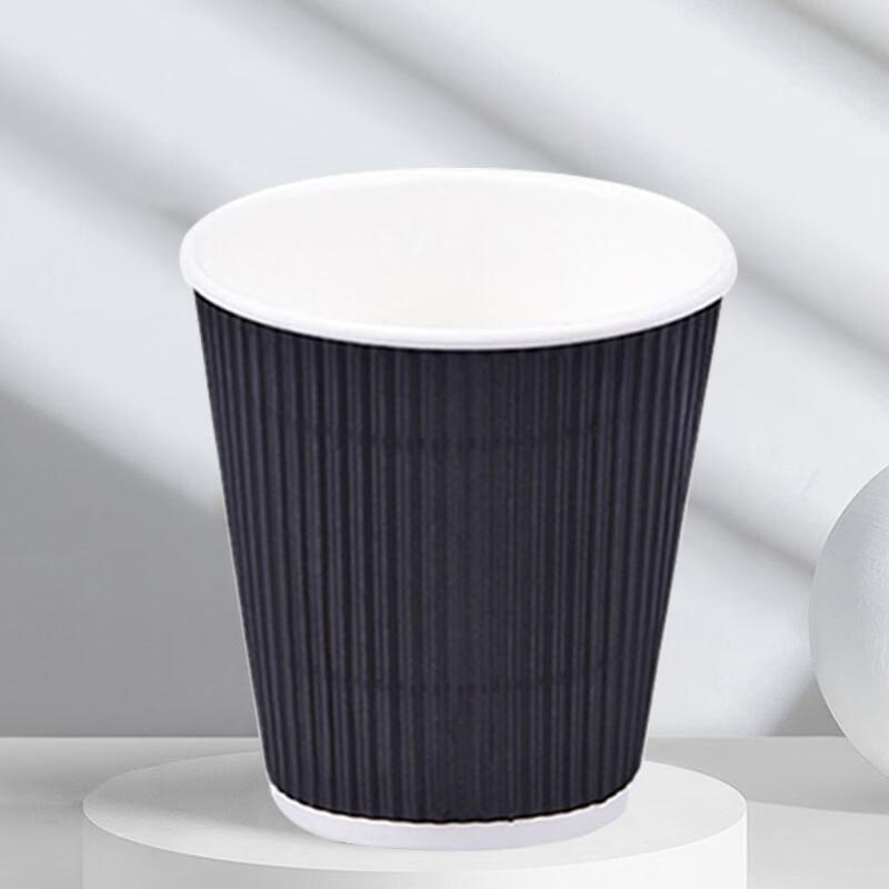 Disposable Corrugated Paper Coffee Cups with Lids