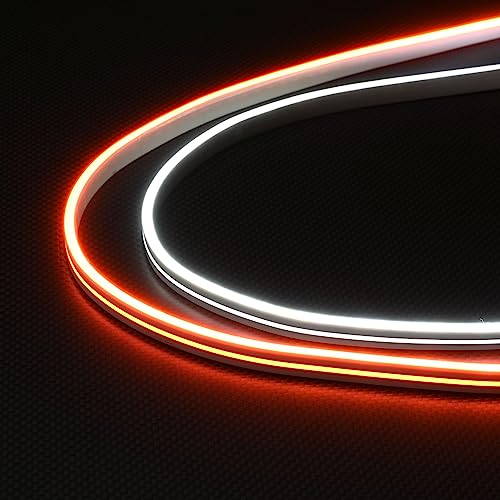 

VELENO Next Generation Sequential Turn Signal LED Tape Light Waterproof Position Invisible Grains Ultra-thin Silicone Daytime Running Light Cutta