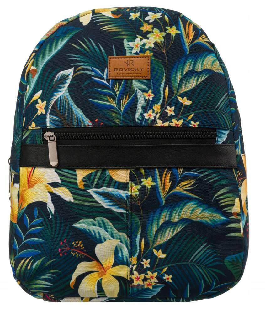 Gemusterter, urbaner Damenrucksack - Rovicky