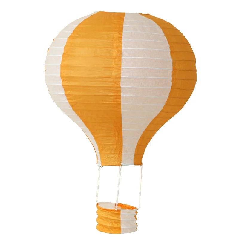 30cm Hot Air Balloon Park Amusement Park Shopping Mall Kindergarten Decoration Paper Lanterns Wedding Outdoor Folding Decoration
