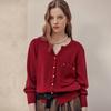 Gold Button Out Pocket Knit Henry Neck Zd03qk036on