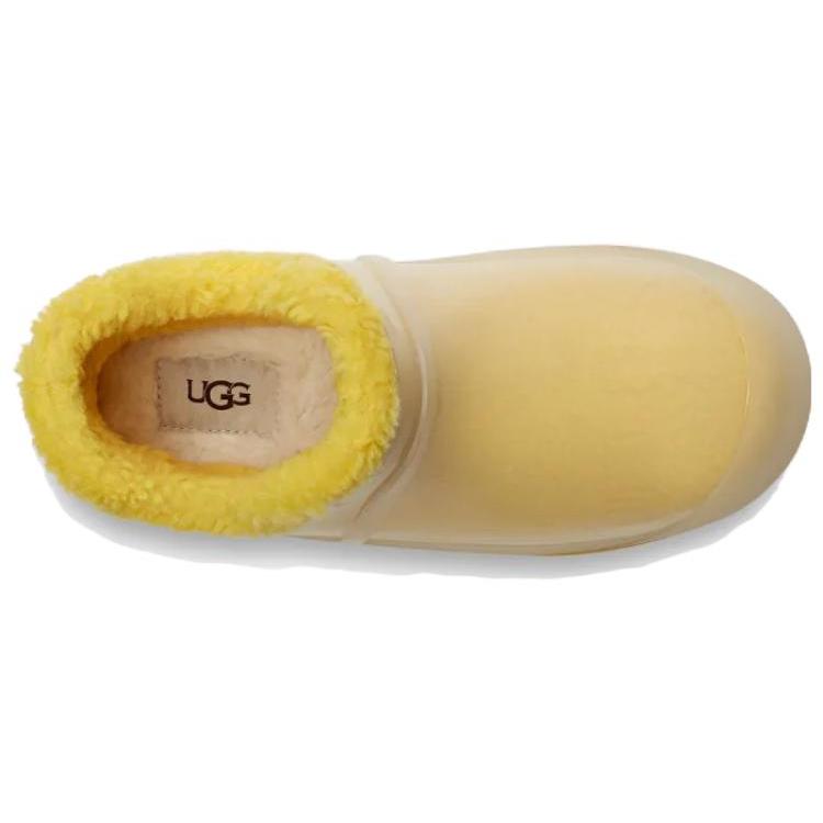 New UGG Raincloud Clear Boot 'Canary' Women's 1132070-CAN