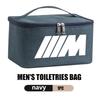 WSQK5 Car Travel Portable Cosmetic Toiletries Foldable Storage Bag For BMW Performance M E87 E30 E46 E28 F35 G20 E93 F20 X3 X