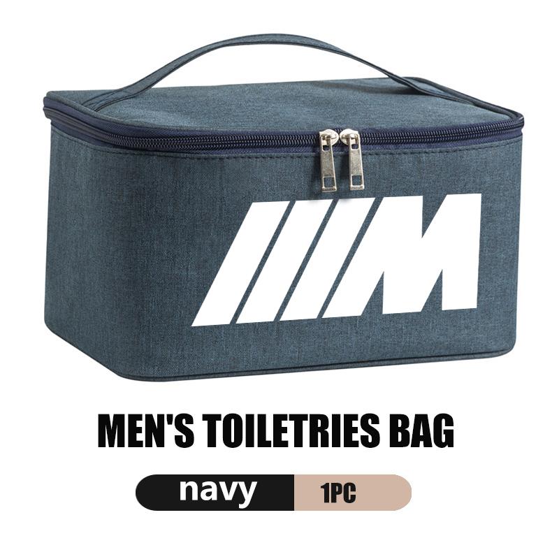WSQK5 Car Travel Portable Cosmetic Toiletries Foldable Storage Bag For BMW Performance M E87 E30 E46 E28 F35 G20 E93 F20 X3 X