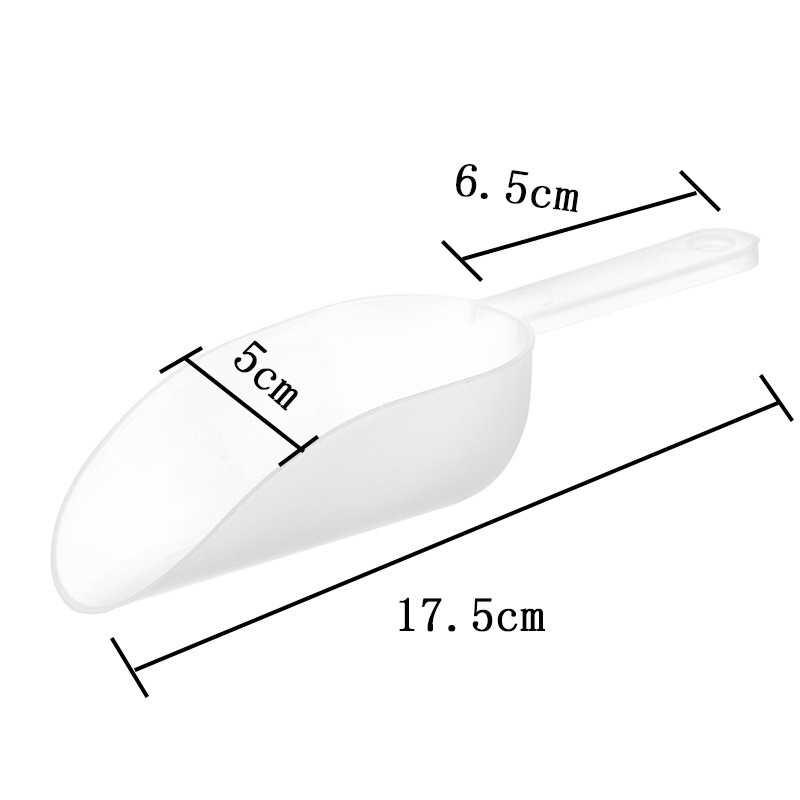 Multifunctional Frosted Plastic Ice Measuring Scoop Candy Ice Sugar Scoopers