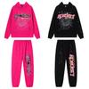 SP5der Spinnenweb Plus Velours Hoodie & Joggingbroek Set - Unisex Trendy Streetwear