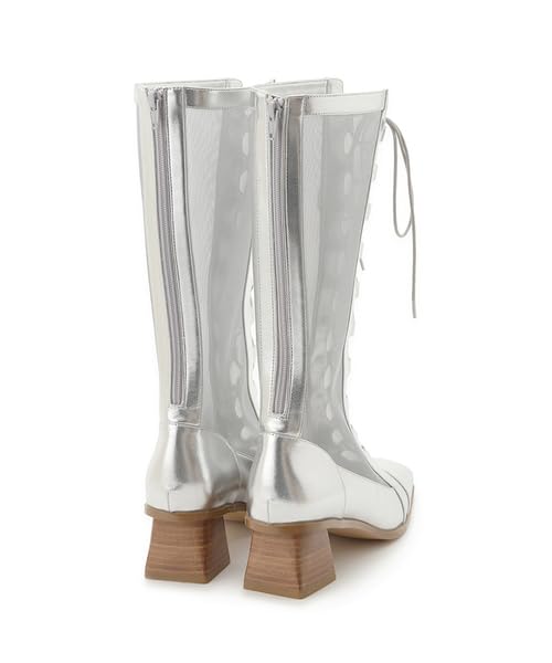 Mesh Boots RWGS251522 SLV [FurFur] Lace-up