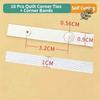 4/8/16PCS Flat Rope Binding Quilt Cover Ties Four Corner Fixed Duvet Snap Clips  Quilt Securing