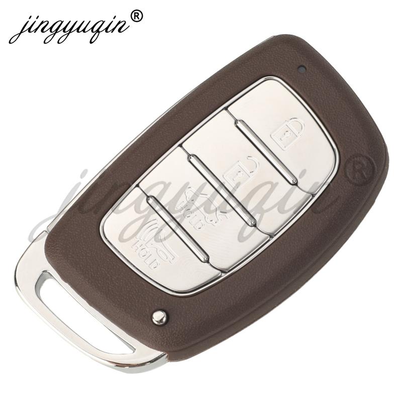 jingyuqin 95440-C1500 /C1500NNA /C2500 CQOFD00120 for Hyundai Sonata 2017 2018 Smart Remote Car Key FOB 4BTN 433MHz 8A Chip