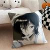 Anime CcODE GEASS  Cushion Cover Natural Linen Double Sided Print  Throw Pillow Case for Sofa Couch Home Decor